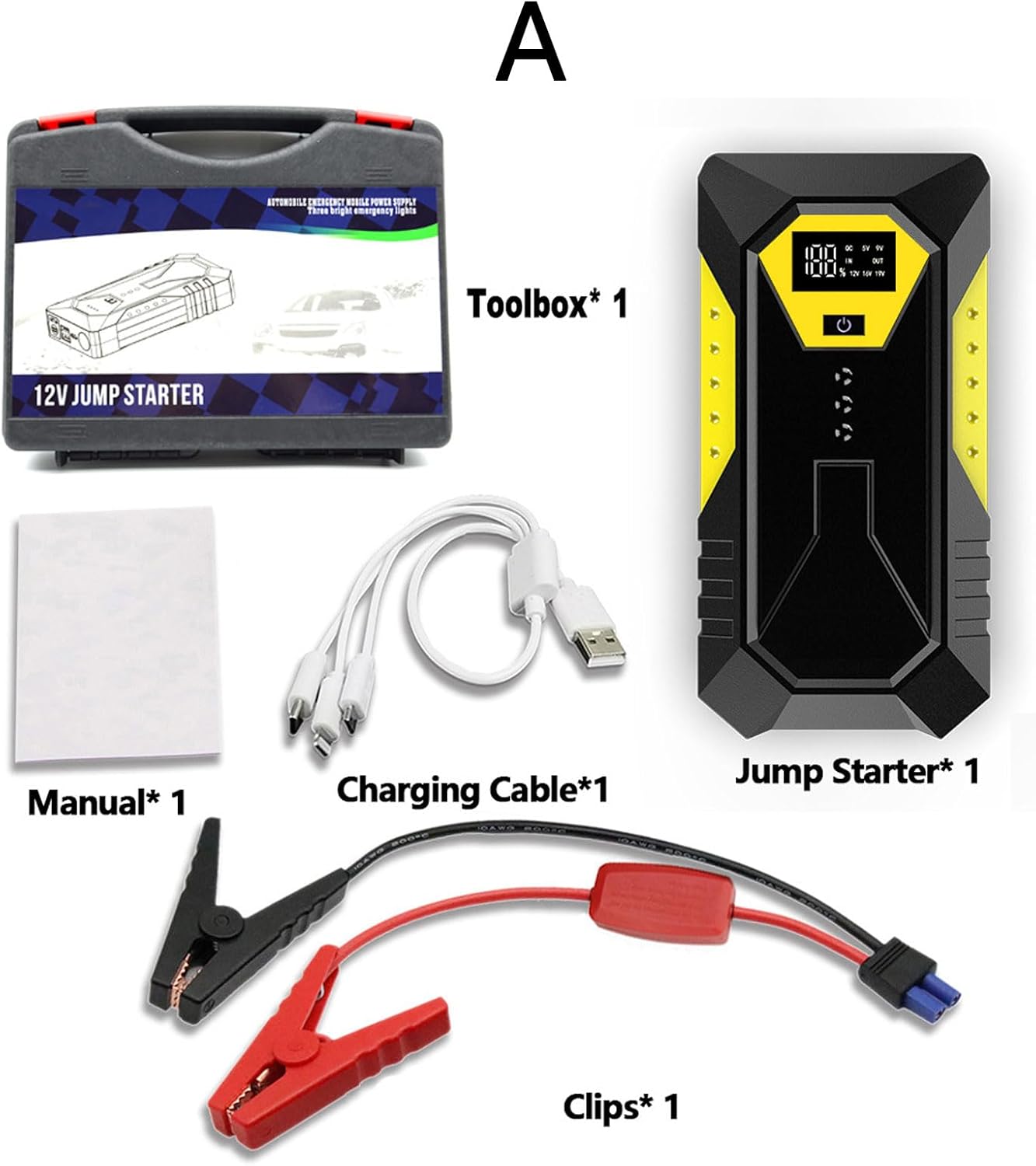 Arrancador de batería de coche de 12V - additional image 3