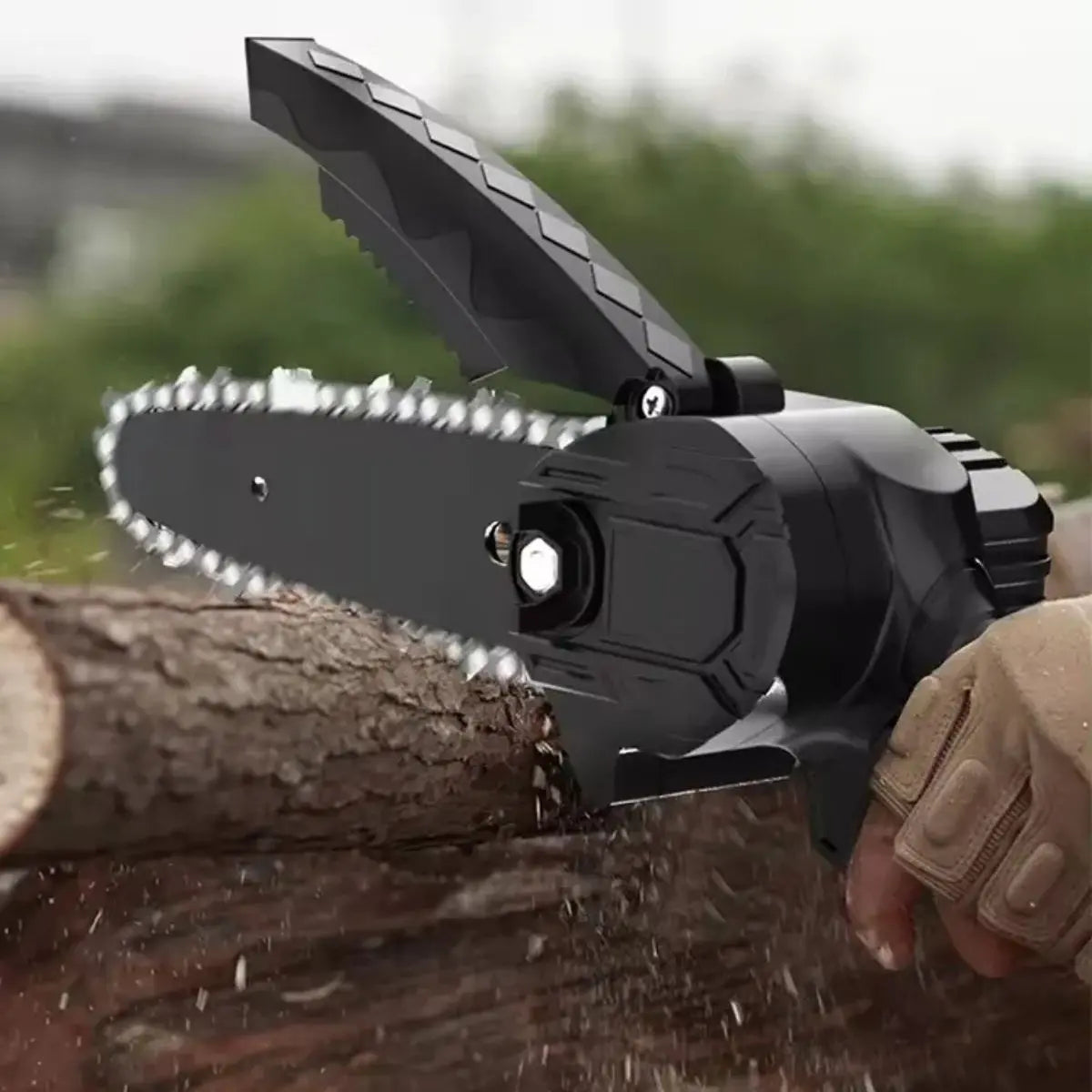 Mini Motosierra Pro DOBLE Batería