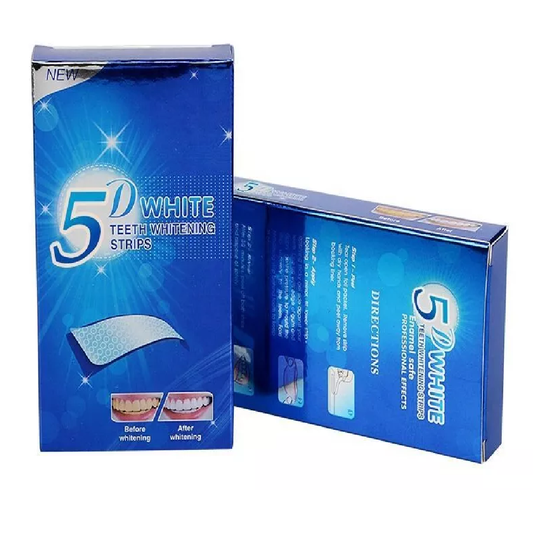 BANDAS BLANQUEADORAS DIENTES 5D