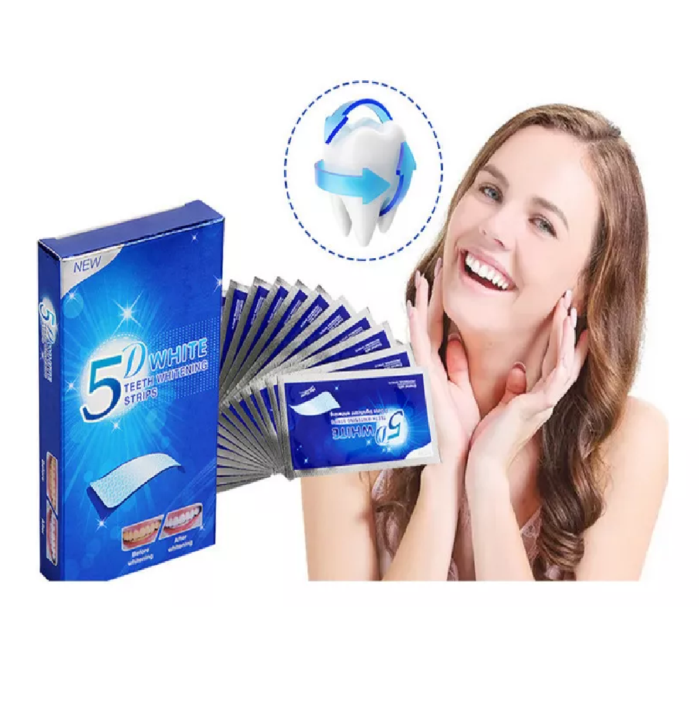 BANDAS BLANQUEADORAS DIENTES 5D